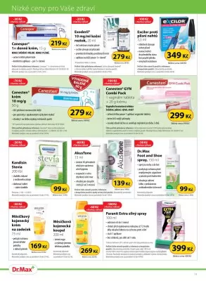 akční leták Dr. Max 1.7.2023-31.8.2023