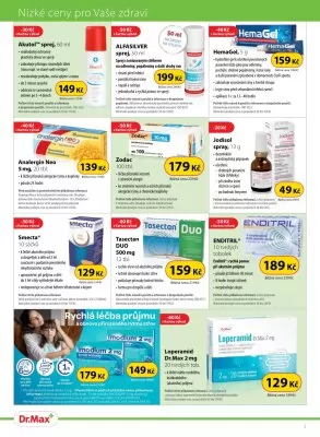 akční leták Dr. Max 1.7.2023-31.8.2023