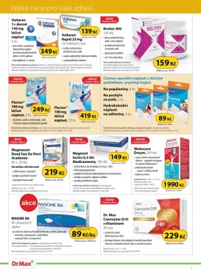 akční leták Dr. Max 1.7.2023-31.8.2023