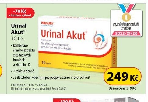 Urinal Akut 10 tbl.