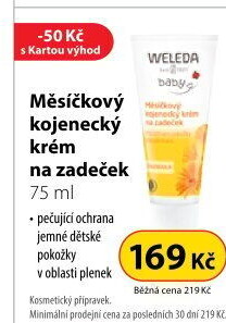 Krém měsíčkový kojenecký Baby Weleda