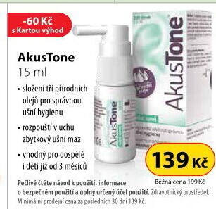 Sprej ušní AkusTone