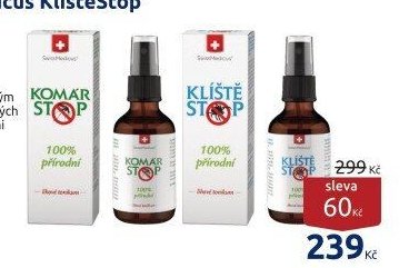 SwissMedicus KomárStop SwissMedicus KlíštěStop