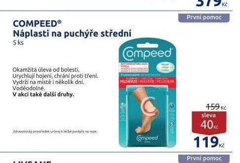 COMPEED Náplasti na puchýře střední 5 ks