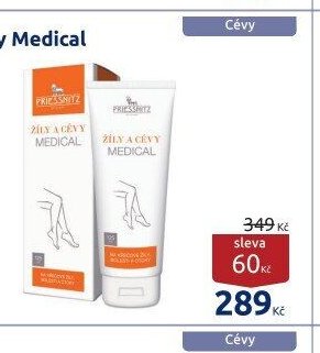 Priessnitz Žíly a cévy Medical 125 ml