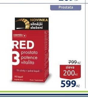 Cemio RED3 90 kapslí