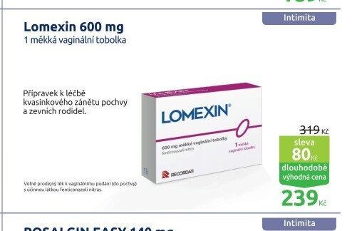 Lomexin 600 mg