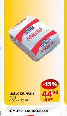 Máslo Dr. Halíř 250 g