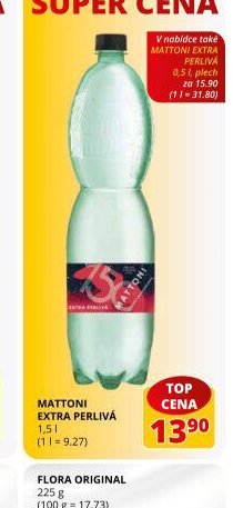 Mattoni extra perlivá 1,5 l