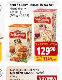 Sedlčanský Hermelín na gril 4x100 g