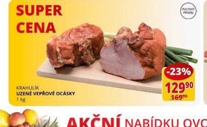 Krahulík Uzené vepřové ocásky 1 kg