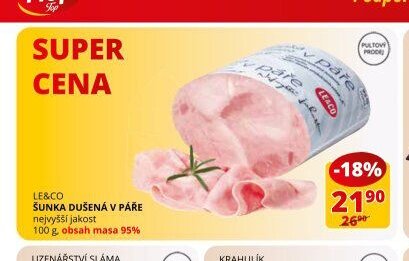 LE&CO ŠUNKA DUŠENÁ