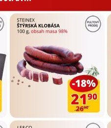 STEINEX ŠTÝRSKÁ KLOBÁSA