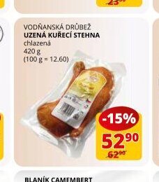 VODŇANSKÁ DRŮBEŽ UZENÁ KUŘECÍ STEHNA