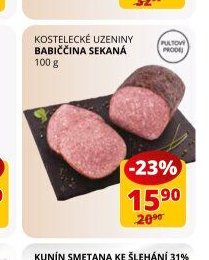 KOSTELECKÉ UZENINY BABIČČINA SEKANÁ