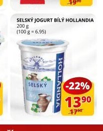 SELSKÝ JOGURT BÍLÝ HOLLANDIA