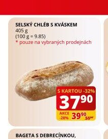 Selský chléb s kváskem