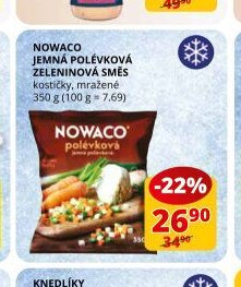 Nowaco jemná polévková zeleninová směs