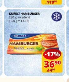 Kuřecí hamburger