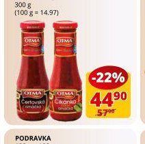 Otma omáčka čertovská, cikánská