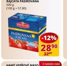Podravka rajčata pasírovaná