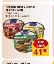 Nekton tuňák kousky se zeleninou