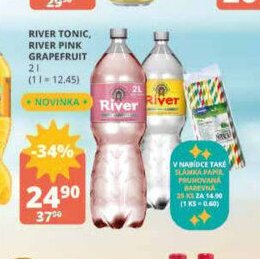 River Tonic, River Pink Grapefruit