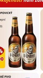 Velkopopovický Kozel světlé výčepní 0,5 l, sklo