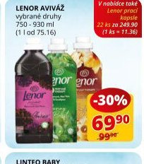 Lenor aviváž vybrané druhy 750-930 ml