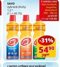 Savo vybrané druhy 1,2 l