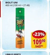 Biolit Uni 400 ml