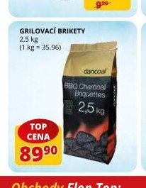 Grilovací brikety 2,5 kg