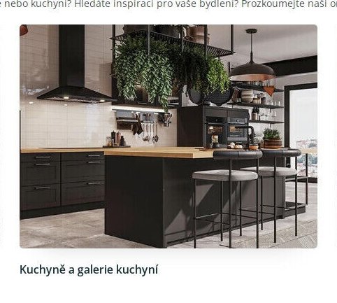 Kuchyně a galerie kuchyní