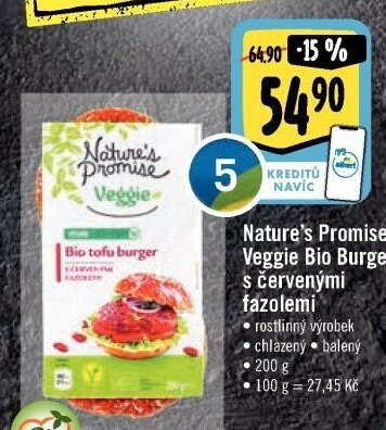 Burger Vital Veggie Bio Nature'