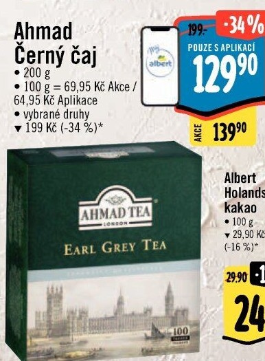 Čaj černý Ahmad Tea