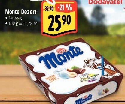 Dezert Monte Zott