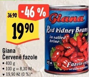 Fazole červené Giana