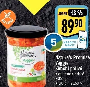 Kimchi veggie Nature'