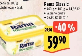 Margarín Classic Rama