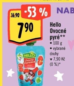 Ovocná kapsička Hello