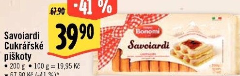 Piškoty cukrářské Bonomi