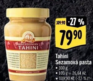 Sezamová pasta Tahini Macedonian