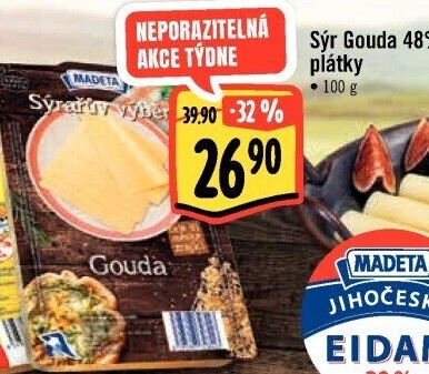 Sýr Gouda Sýrařův výběr Madeta