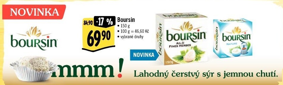Sýr krémový Boursin