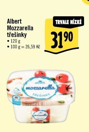 Sýr Mozzarella třešinky Albert
