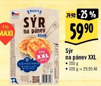 Sýr na pánev Madeta