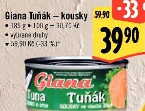 Tuňák kousky Giana