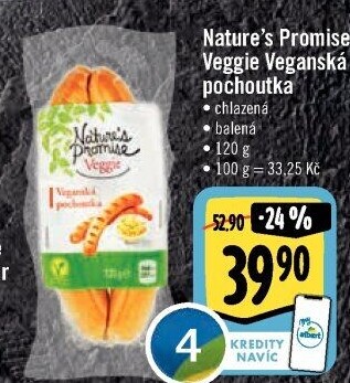 Veganská pochoutka Veggie Nature'