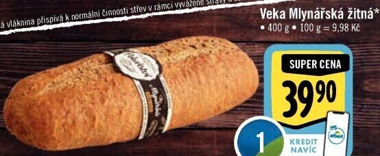 Veka Mlynářská žitná Albert