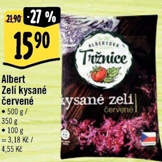 Zelí červené kysané Albert
